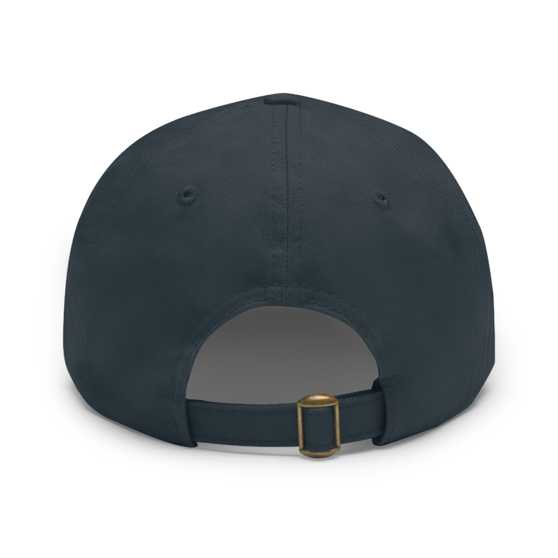 JaxSnap Leather Patch Dad Hat: Classic Comfort Meets Rugged Style for the Ultimate Fishing Cap Printify