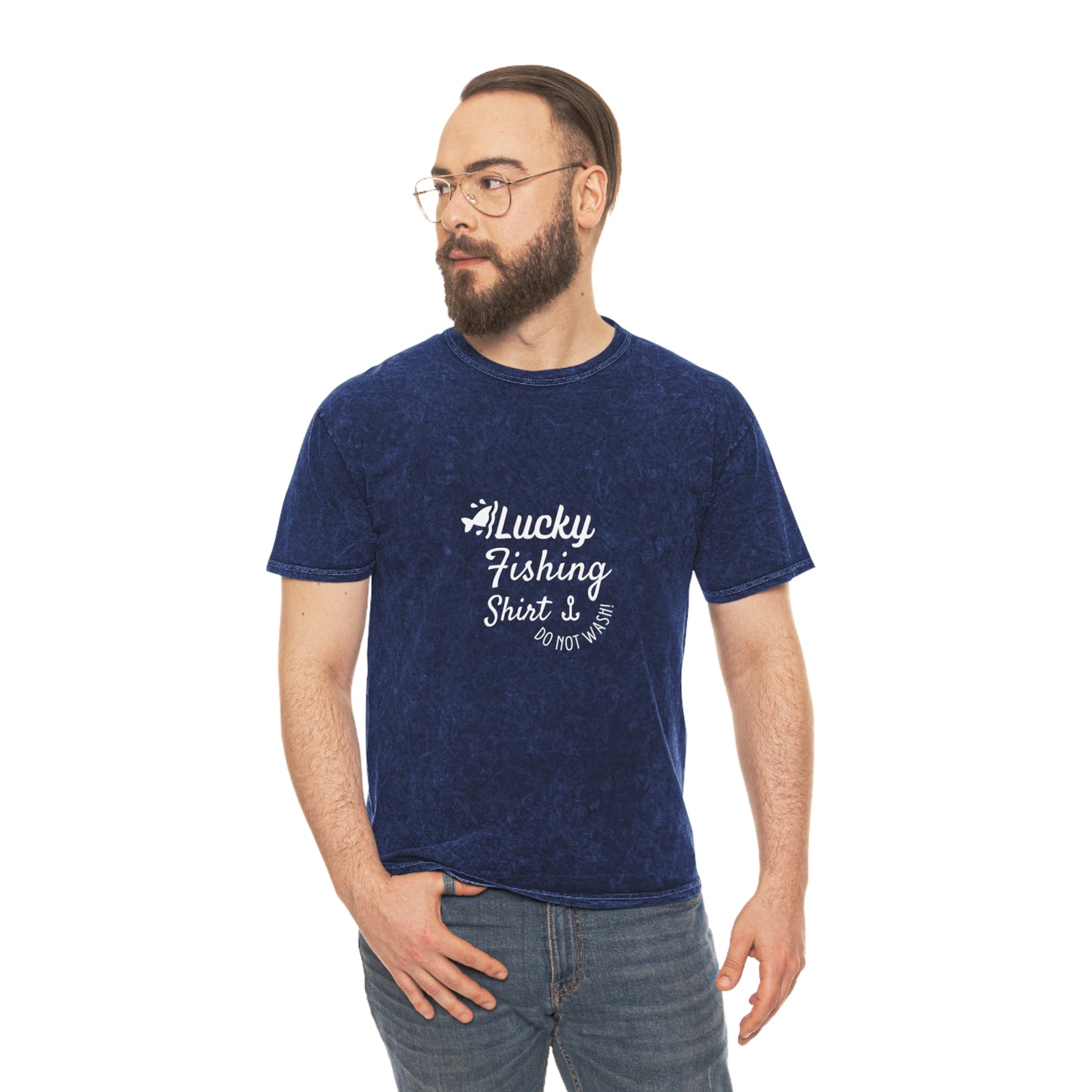 Mineral Wash T-Shirt - Lucky Fishing Shirt