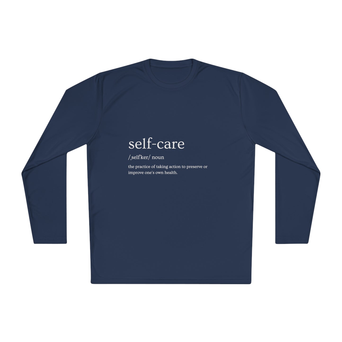 Self Care Performance Fishing Shirt Printify