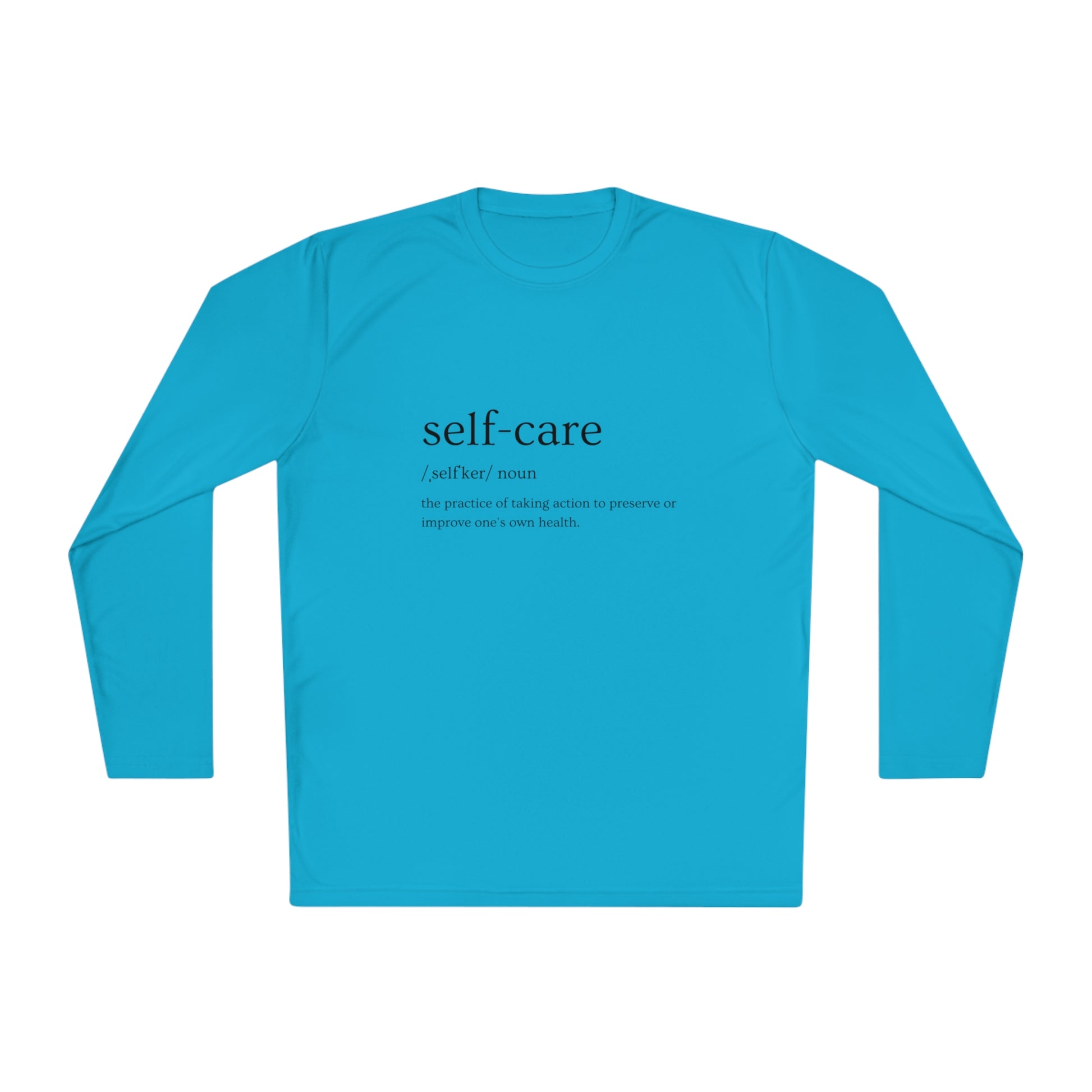 Self Care Performance Fishing Shirt Printify