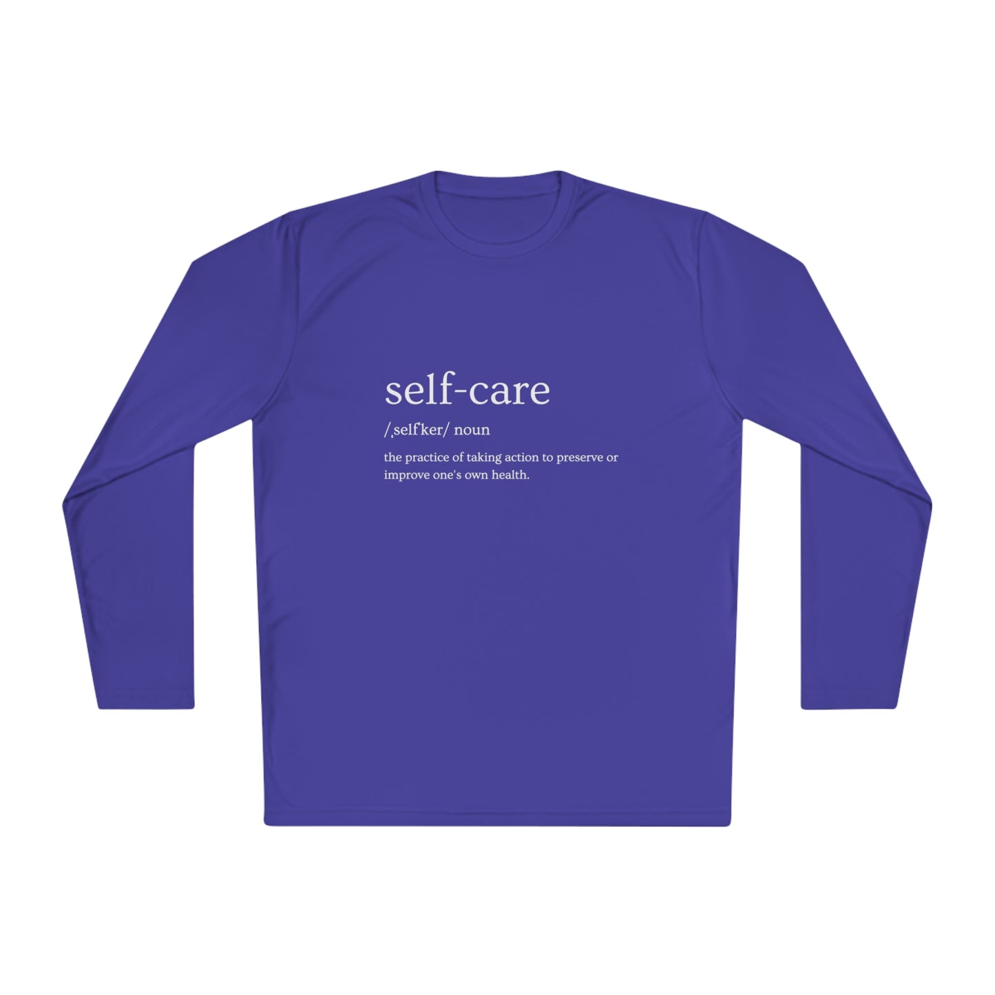 Self Care Performance Fishing Shirt Printify