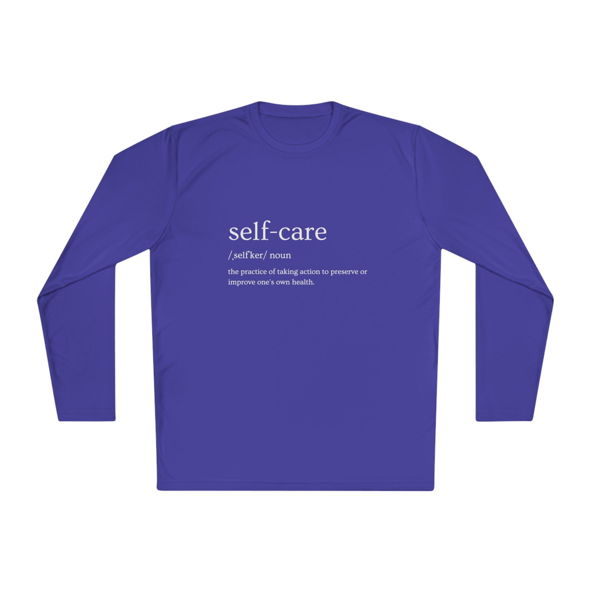 Self Care Performance Fishing Shirt Printify