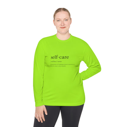 Self Care Performance Fishing Shirt Printify