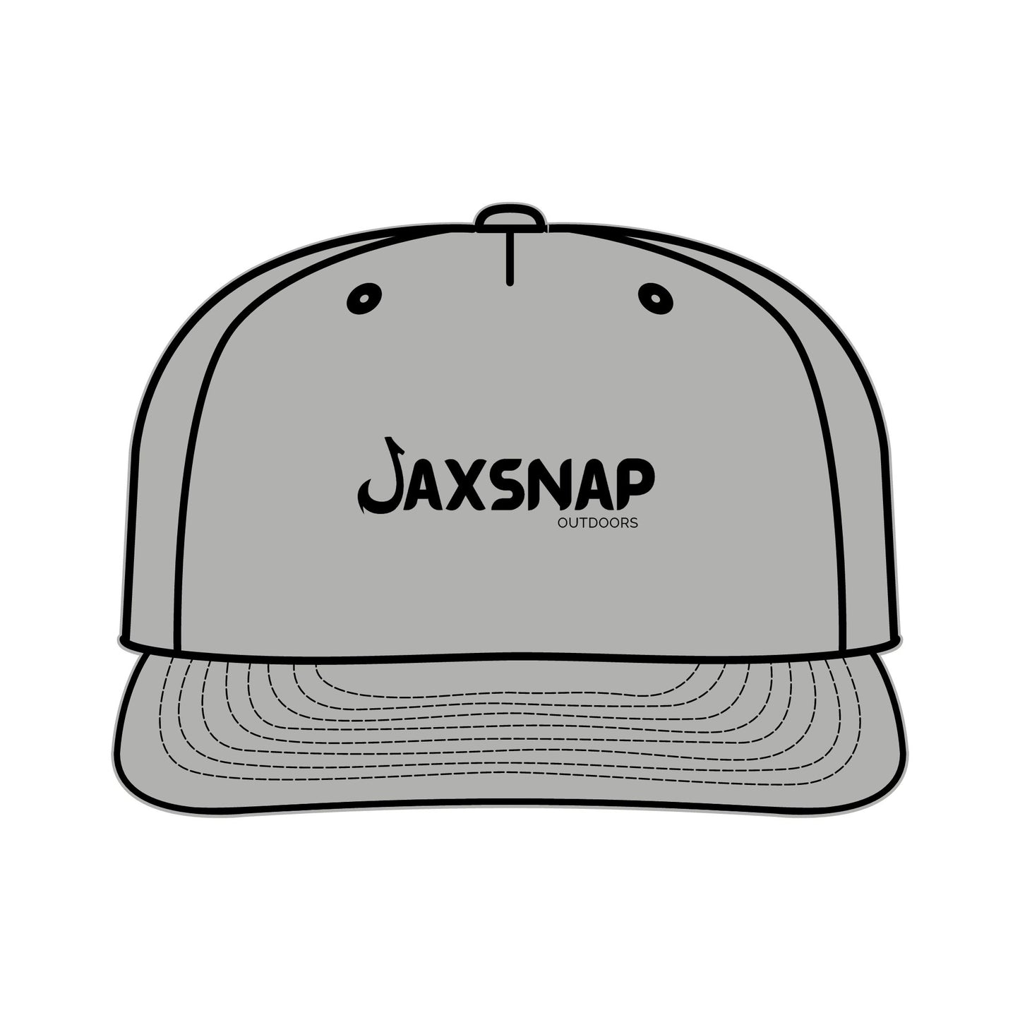 Trendy Surf Cap with JAXSNAP OUTDOORS Logo - Perfect for Beach Lovers and Outdoor Adventures