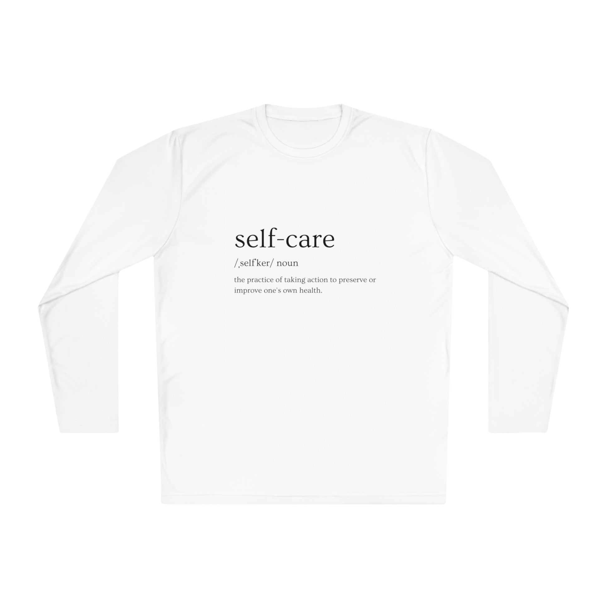 Self Care Performance Fishing Shirt Printify