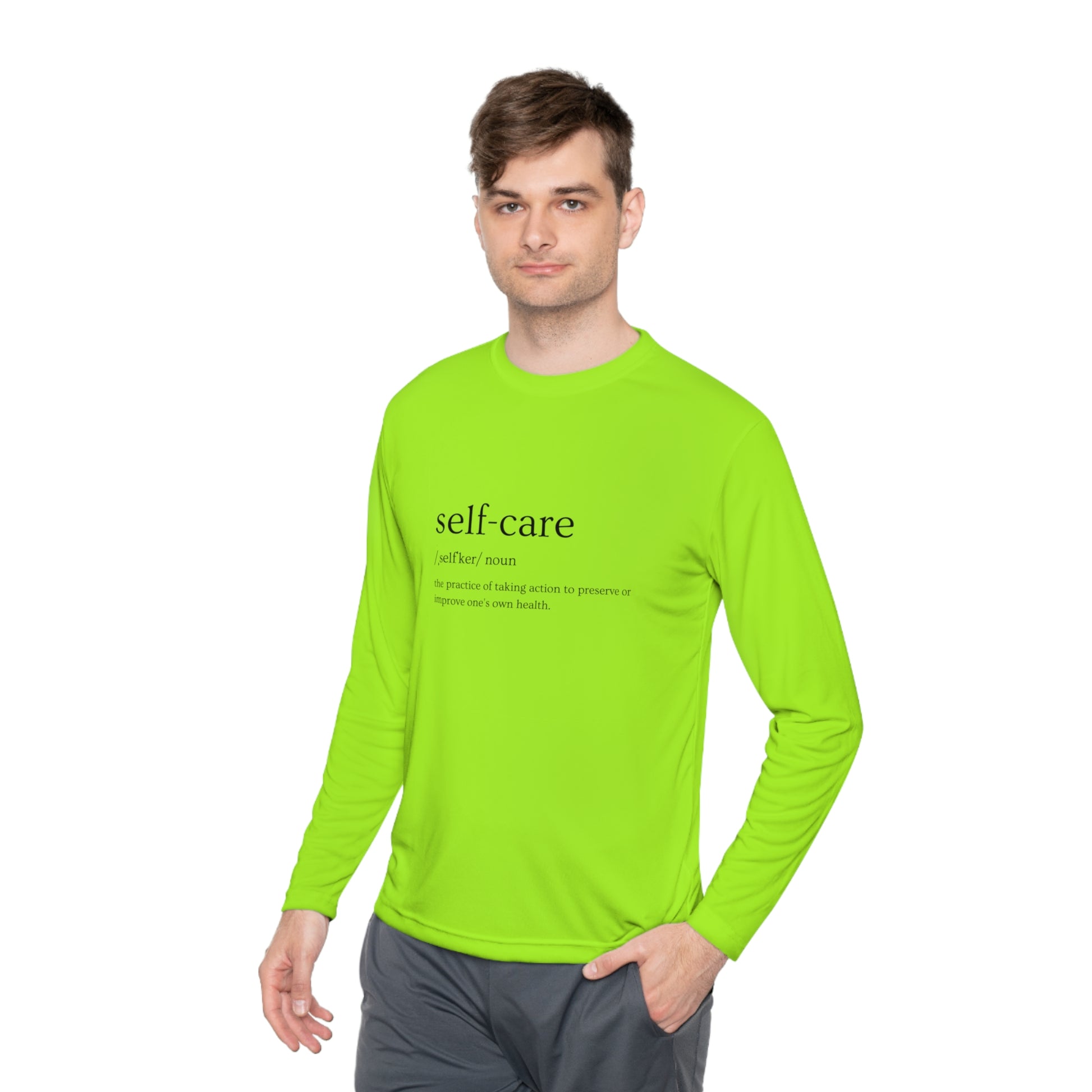 Self Care Performance Fishing Shirt Printify