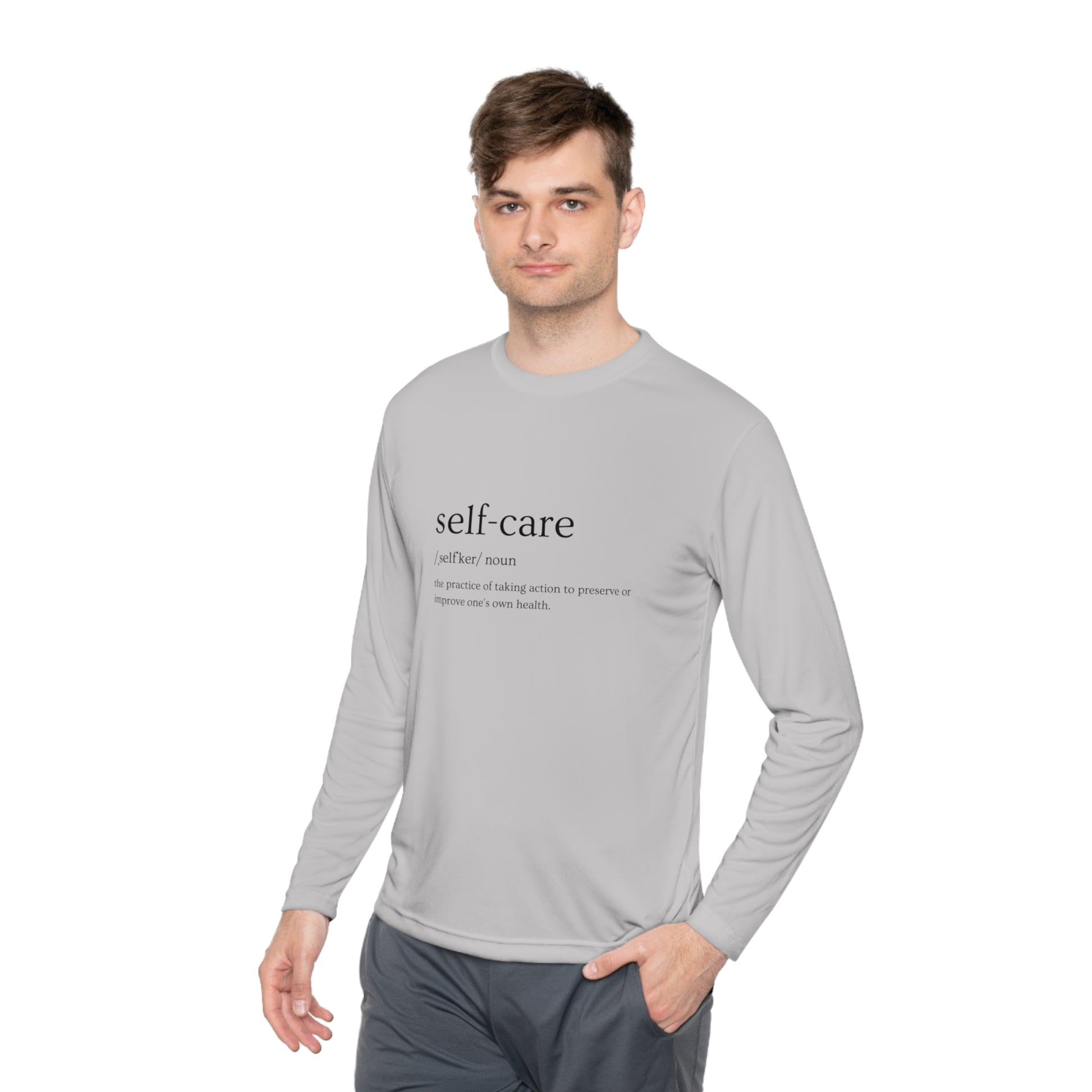 Self Care Performance Fishing Shirt Printify