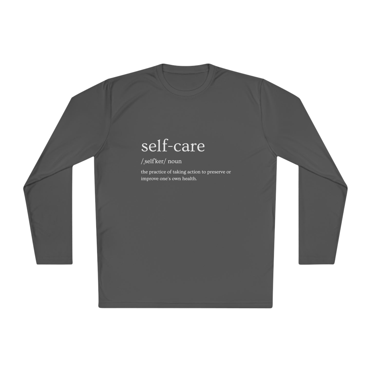 Self Care Performance Fishing Shirt Printify