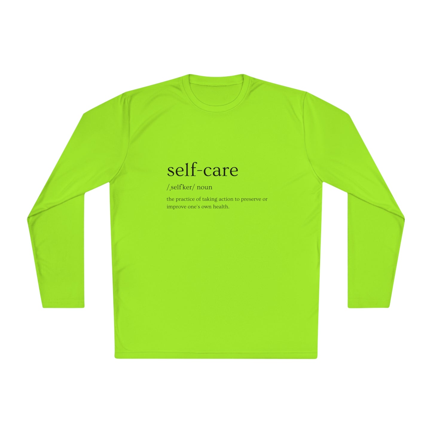 Self Care Performance Fishing Shirt Printify