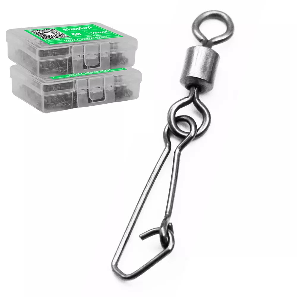 Simpleyi's Steel Alloy Non-Barb Fishing Connector