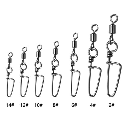 Simpleyi's Stainless Steel Fishing Connector and Swivel Set