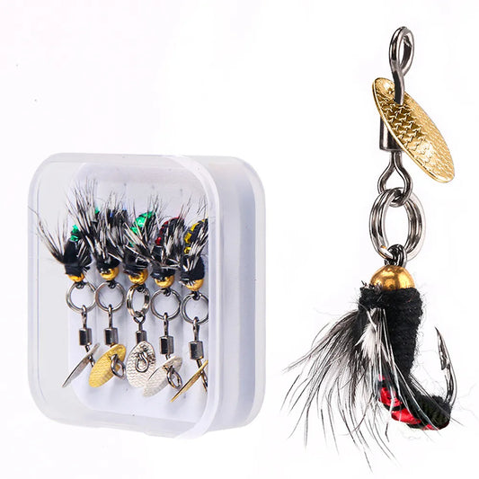 Fly Hooks and Insect Lures Set