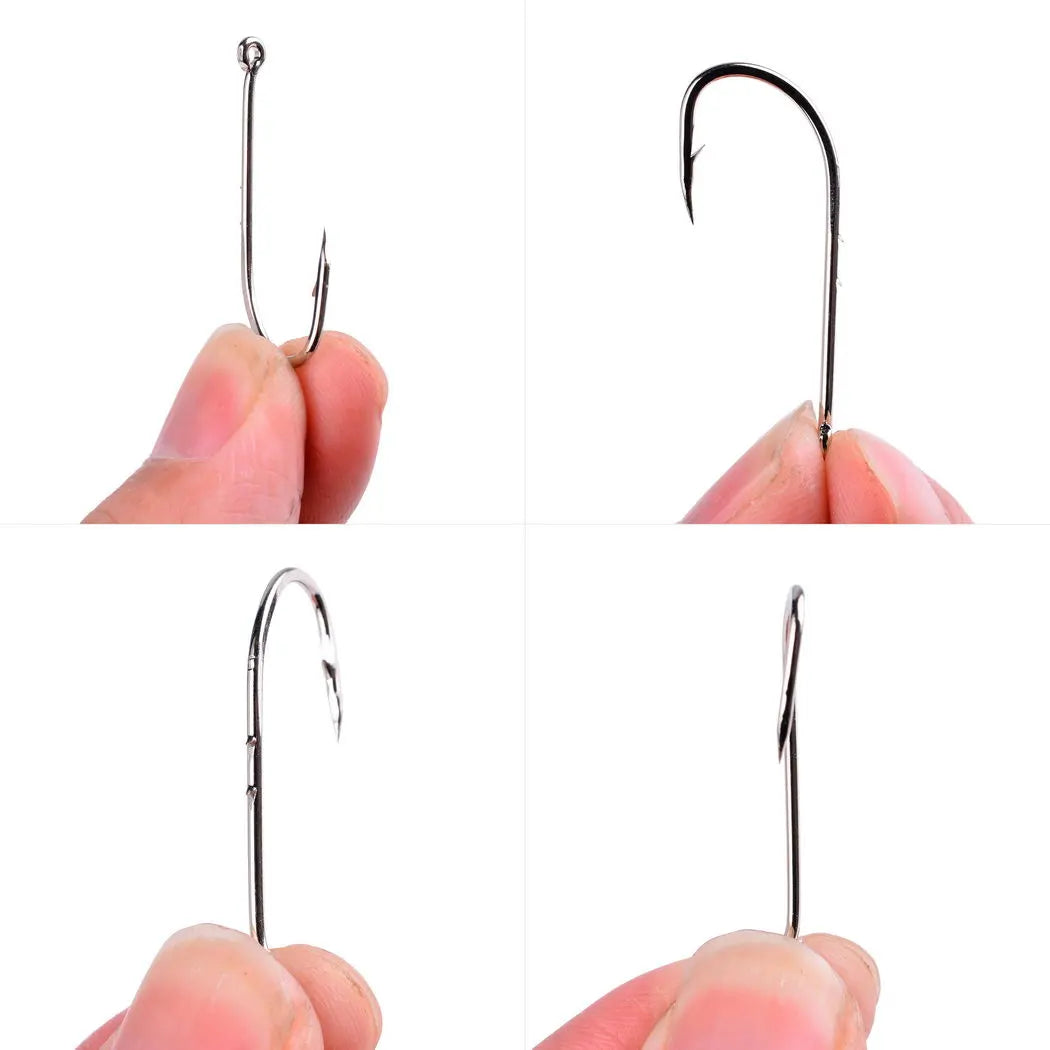 High Carbon Steel Barbed Hooks Set