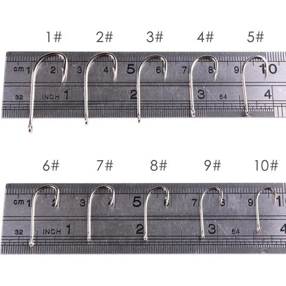 High Carbon Steel Barbed Hooks Set